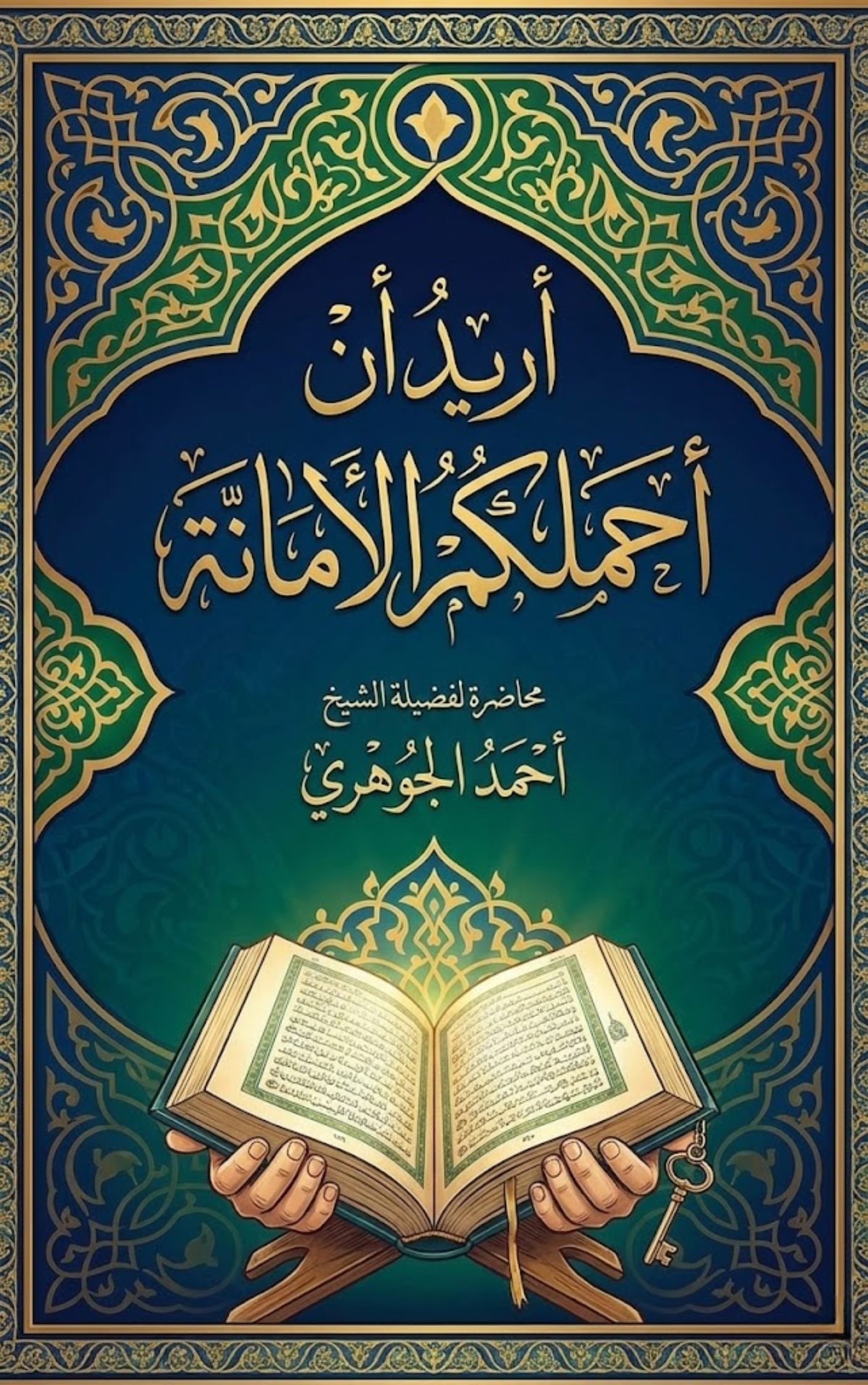 محاضرة ( أريد أن أحملكم الأمانة )